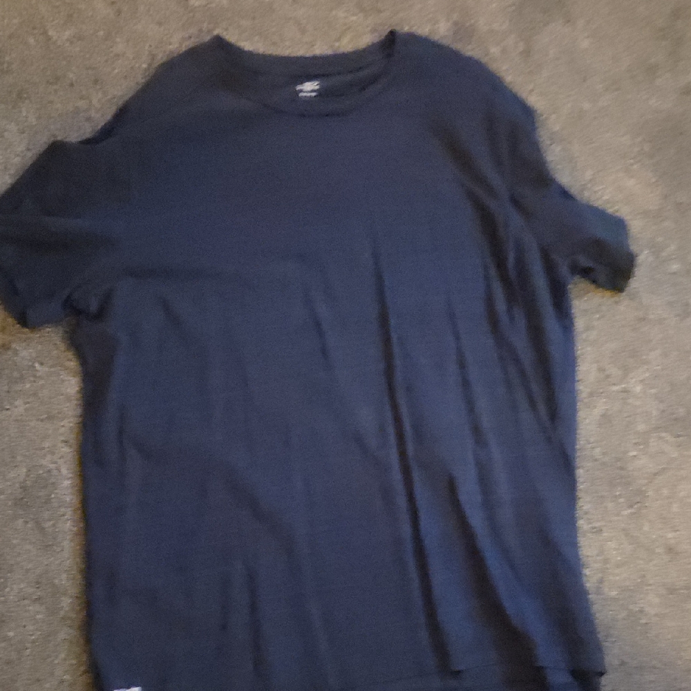 Athletic Works Dark Blue Short Sleeve Tee